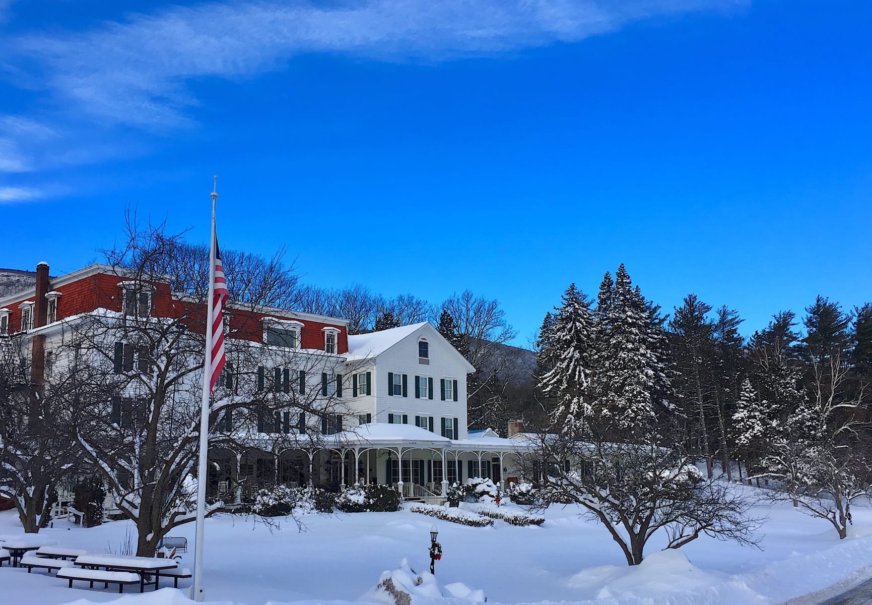 Catskills Resort, Winter Clove Inn during summer