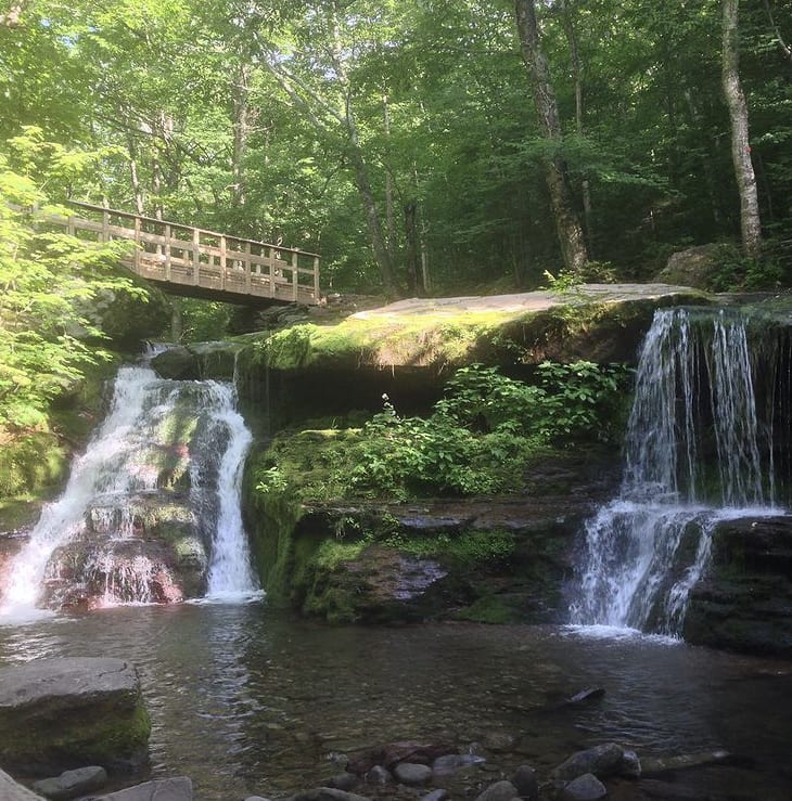 Diamond Notch Falls, catskill waterfalls, Catskills waterfalls, waterfalls,